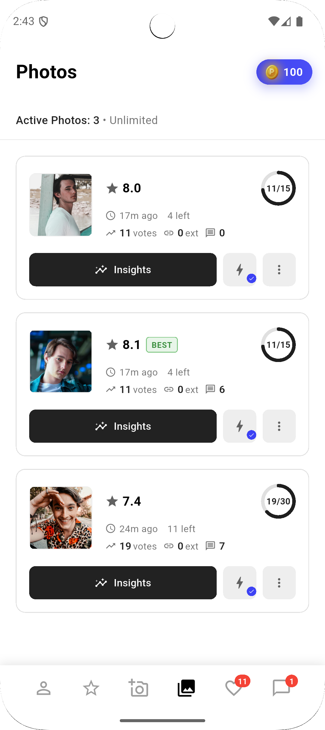 phrodia app screenshot