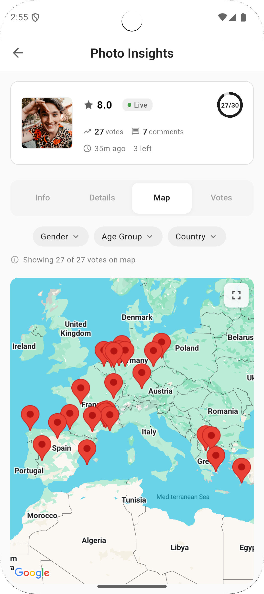 phrodia app screenshot